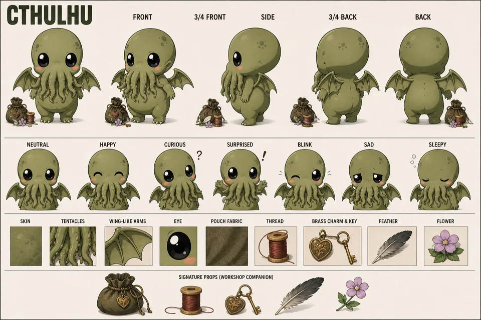 Cthulhu character sheet