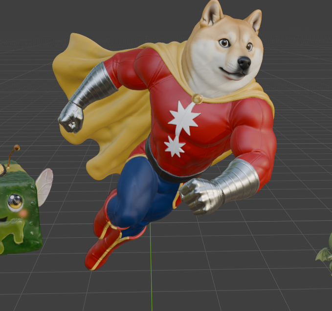 Doge Man character sheet