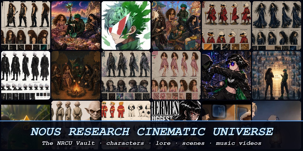 Nous Research Cinematic Universe — The NRCU Vault